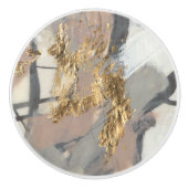 Bouton De Porte En Céramique Or (Devant)