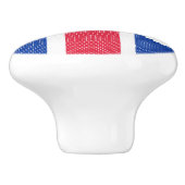 Bouton De Porte En Céramique Original cross-stitch design Union Jack (Côté)