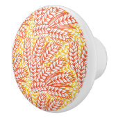 Bouton De Porte En Céramique Ornement à oreilles de blé (Droite)