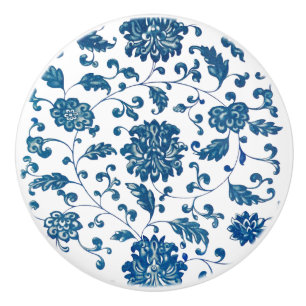 Bouton De Porte En Céramique Ornement Chinois par Owen Jones