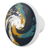 Bouton De Porte En Céramique Ouragan Twirl (Droite)