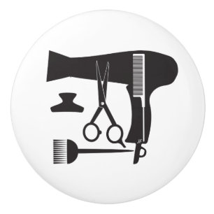 Bouton De Porte En Céramique Outils de coiffures