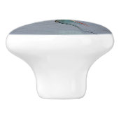 Bouton De Porte En Céramique Pacock (Côté)