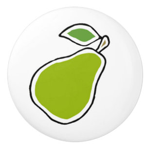 Bouton De Porte En Céramique Paire