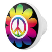 Bouton De Porte En Céramique Paix (Droite)