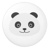 Bouton De Porte En Céramique Panda (Devant)