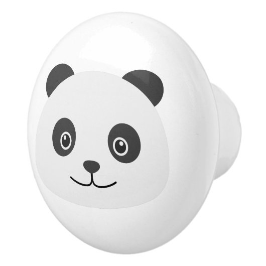 Bouton De Porte En Céramique Panda (Droite)