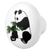 Bouton De Porte En Céramique Panda géant (Droite)
