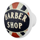 Bouton De Porte En Céramique Panneau Barbershop 4 (Droite)
