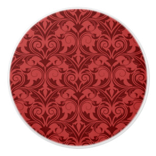 Bouton De Porte En Céramique Papier peint rouge