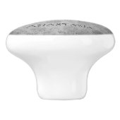 Bouton De Porte En Céramique Papillon à bijoux turquoise (Côté)