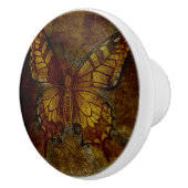 Bouton De Porte En Céramique Papillon d'art (Droite)