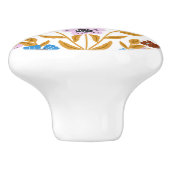 Bouton De Porte En Céramique Papillon Kaleidscope (Côté)