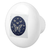 Bouton De Porte En Céramique Papillons célestes (Droite)