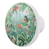 Bouton De Porte En Céramique Paradis tropical (Droite)