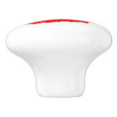 Bouton De Porte En Céramique Parties scintillant rouge Baisson Lèvres Chic Dres (Côté)