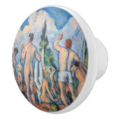 Bouton De Porte En Céramique Paul Cezanne - Bathers (Droite)