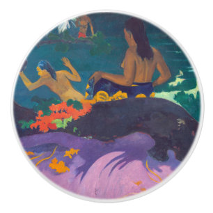 Bouton De Porte En Céramique Paul Gauguin - Au bord de la mer / Fatata te Miti
