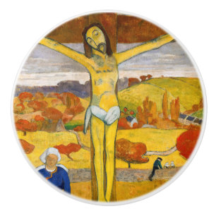 Bouton De Porte En Céramique Paul Gauguin - Le Christ Jaune
