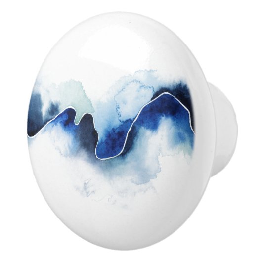 Bouton De Porte En Céramique Pause glaciaire (Droite)