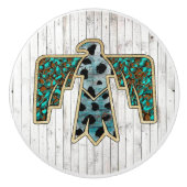 Bouton De Porte En Céramique Pays d'oiseau occidental cool (Devant)