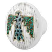 Bouton De Porte En Céramique Pays d'oiseau occidental cool (Droite)