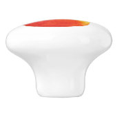 Bouton De Porte En Céramique Pear aquarelle (Côté)