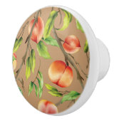 Bouton De Porte En Céramique Pêches sur l'arbre (Droite)
