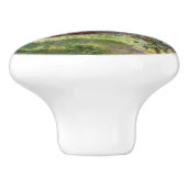 Bouton De Porte En Céramique Peder Severin Kroyer - Roses (Côté)