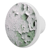 BOUTON DE PORTE EN CÉRAMIQUE PEINTURE DE PEELING ANCIENNE (Droite)