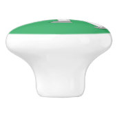 Bouton De Porte En Céramique Pelouse Bowls (Côté)