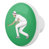 Bouton De Porte En Céramique Pelouse Bowls (Droite)