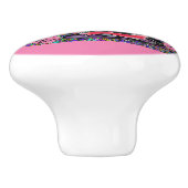 Bouton De Porte En Céramique Perroquet (Côté)