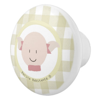 Bouton De Porte En Céramique Petits Habitants - Canciones para Soñar