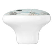 Bouton De Porte En Céramique Petits oiseaux mignons par Matti Karppanen, Oiseau (Côté)