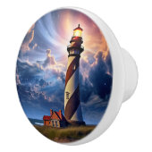 Bouton De Porte En Céramique Phare Cape Hatteras (Droite)