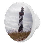 Bouton De Porte En Céramique Phare de Cape Hatteras (Droite)