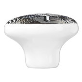Bouton De Porte En Céramique Piano à Queue Classique (Côté)