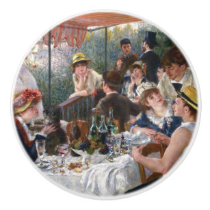 Bouton De Porte En Céramique Pierre-Auguste Renoir - Déjeuner de la fête nautiq