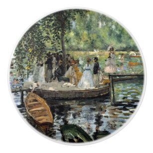 Bouton De Porte En Céramique Pierre-Auguste Renoir - La Grenouillère