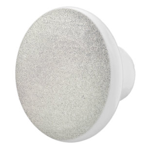 Bouton De Porte En Céramique Pierre d'argent Gary Marbre or Parties scintillant