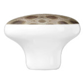 Bouton De Porte En Céramique Pierre de Petoskey (Côté)