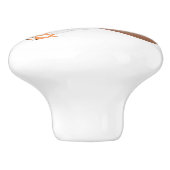 Bouton De Porte En Céramique Pigeon Design Personalised (Côté)