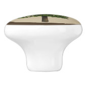 Bouton De Porte En Céramique Pine Tree Ceramic Knob (Côté)