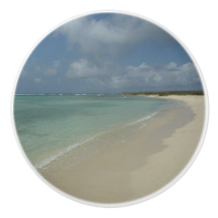 Bouton De Porte En Céramique Plage d'Aruba II Magnifique paysage naturel