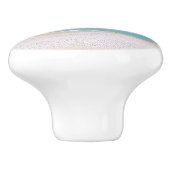 Bouton De Porte En Céramique Plage méditerranéenne agréable (Côté)