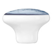 Bouton De Porte En Céramique Planète Terre (Côté)