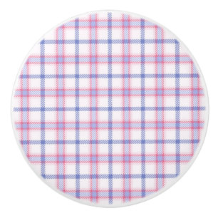 Bouton De Porte En Céramique Plat rose