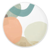 Bouton De Porte En Céramique Platelet (Devant)