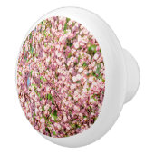 Bouton De Porte En Céramique Plum à fleurs (Droite)